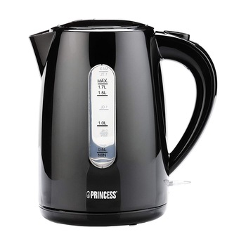 Fierbator electric Classic, 1,7 L, 2200 W, Negru - Princess Fierbator electric Classic, 1,7 L, 2200 W, Negru - Princess