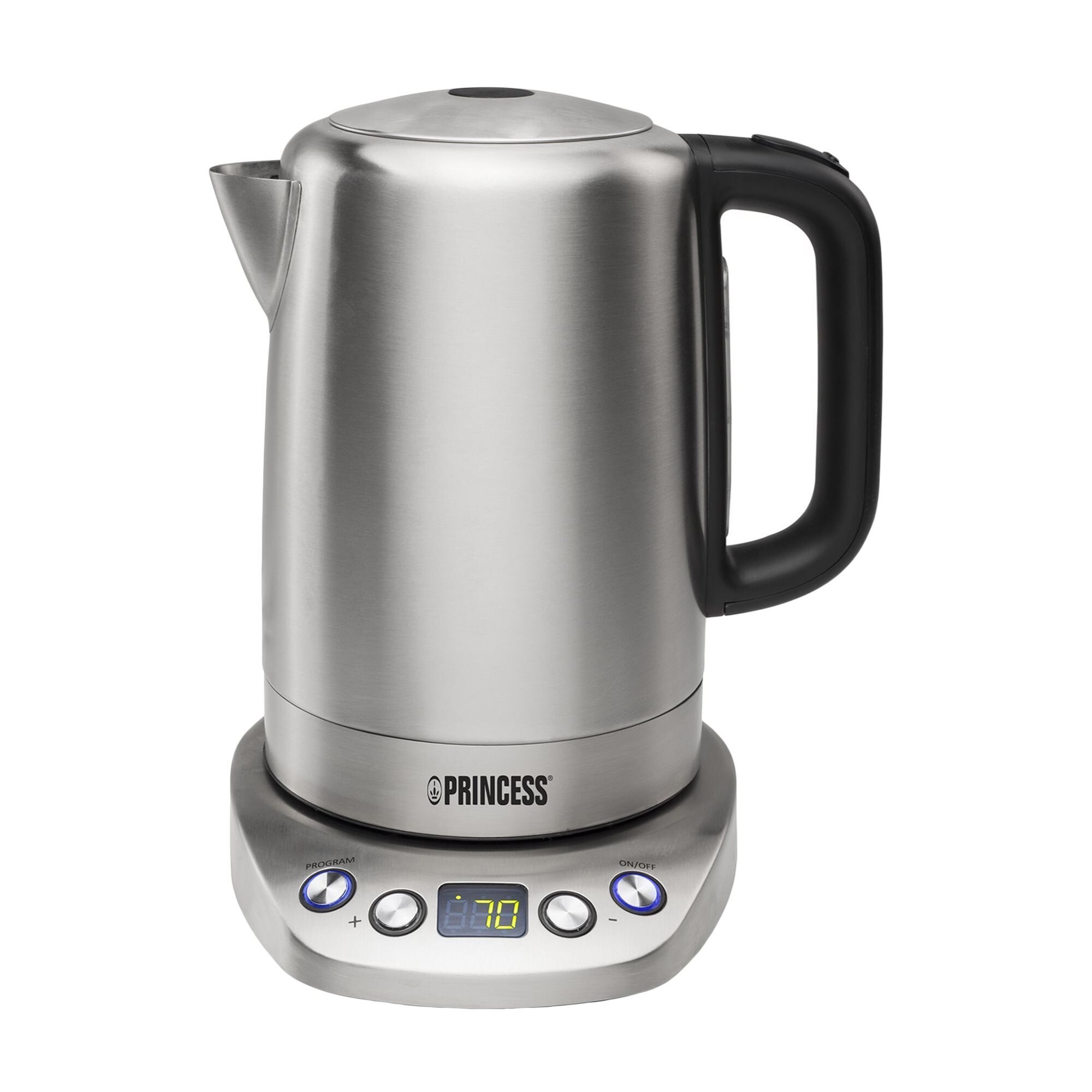 Fierbator Deluxe, 1,7 L, 2200 W, inox - Princess