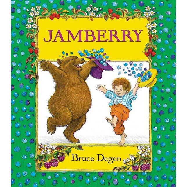 Jamberry Padded Board Book de Bruce Degen