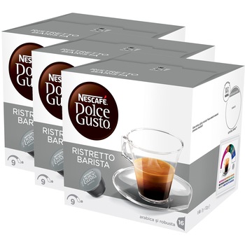 Set 3 x Capsule Nescafé Dolce Gusto Espresso Barista, 48 capsule, 336g Set 3 x Capsule Nescafé Dolce Gusto Espresso Barista, 48 capsule, 336g