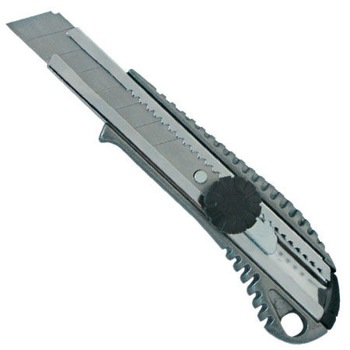 Cutter metalic cu surub blocator Proline, 18 mm, Argintiu Cutter metalic cu surub blocator Proline, 18 mm, Argintiu