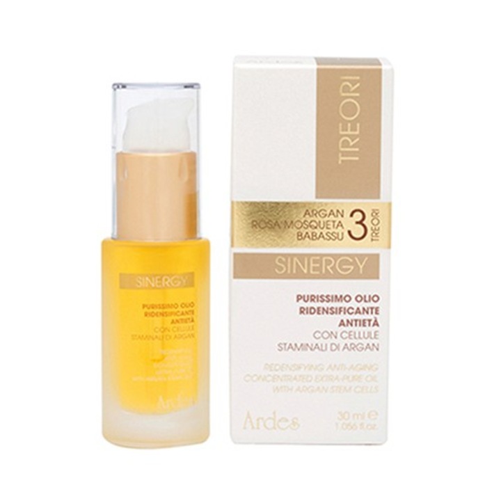 Argán őssejtek - Sinergy extra tiszta tonizáló öregedésgátló olaj 30 ml - ARDES COSMETICI