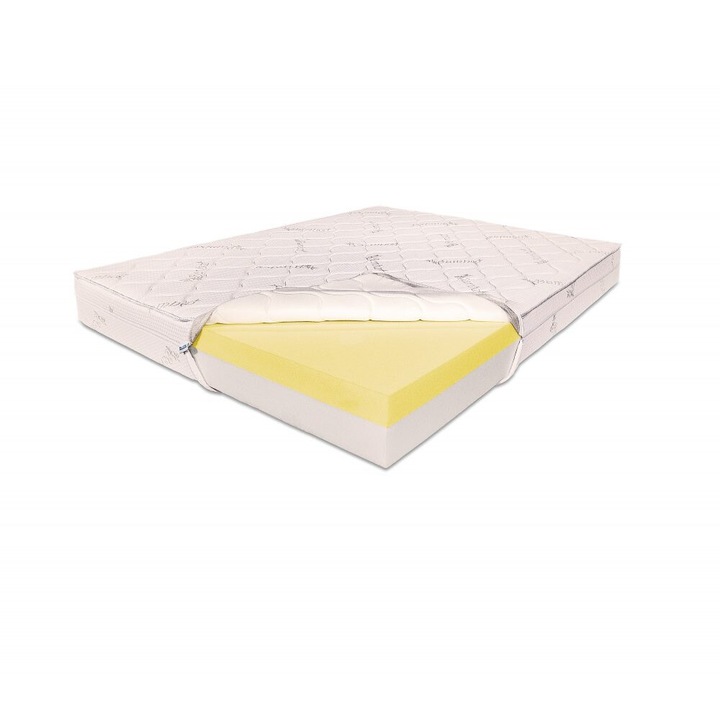 Ortopedicus Family Hybrid ortopéd matrac, 190x90x23 cm, rugók nélkül, HD memória, állítható keménység, bio bambusz