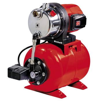 Hidrofor Einhell GC-WW 1046 N, 1050 W, rezervor 20 L, 4600 L/h, aspiratie 8 m, inaltime max. 48 m Hidrofor Einhell GC-WW 1046 N, 1050 W, rezervor 20 L, 4600 L/h, aspiratie 8 m, inaltime max. 48 m