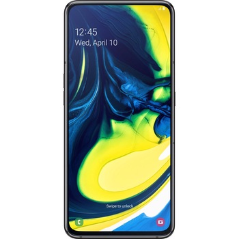 Telefon mobil Samsung Galaxy A80, Dual SIM, 128GB, 8GB RAM, 4G, Phantom Black Telefon mobil Samsung Galaxy A80, Dual SIM, 128GB, 8GB RAM, 4G, Phantom Black