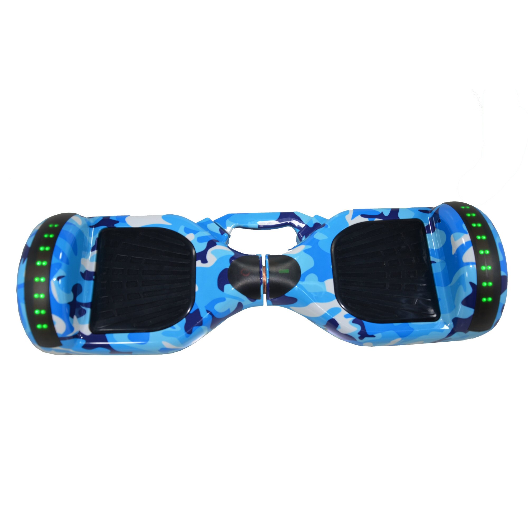 Scooter Auto Balance, electric, lumini LED, 6.5 inch, telecomanda, bluetooth, cu maner si husa inclusa