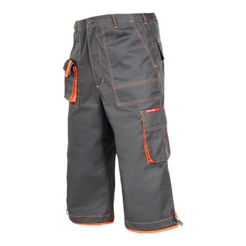 Pantaloni lucru mediu-grosi, cusaturi duble, 7 buzunare, talie ajustabila, marime S Pantaloni lucru mediu-grosi, cusaturi duble, 7 buzunare, talie ajustabila, marime S