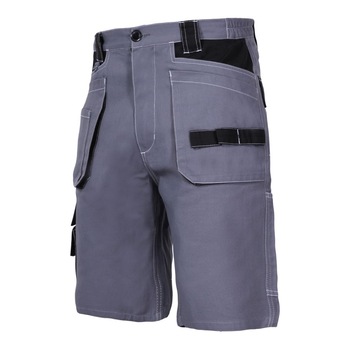 Pantaloni lucru scurti Lahti Pro, 100% bumbac, 10 buzunare, cusaturi triple, inel fixare cheie si ruleta, marime 2XL Pantaloni lucru scurti Lahti Pro, 100% bumbac, 10 buzunare, cusaturi triple, inel fixare cheie si ruleta, marime 2XL