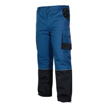 Pantaloni lucru captusiti, rezistent la vant, 7 buzunare, componente reflectorizante, marime S Pantaloni lucru captusiti, rezistent la vant, 7 buzunare, componente reflectorizante, marime S