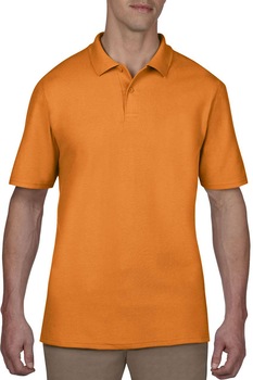 TRICOU POLO ALB, Portocaliu, M TRICOU POLO ALB, Portocaliu, M
