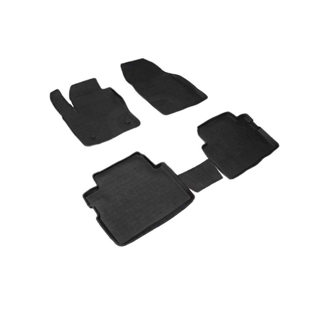 Covoare / Covorase auto cauciuc tip stil tavita Ford Kuga 1 fabricatie 2008-2012