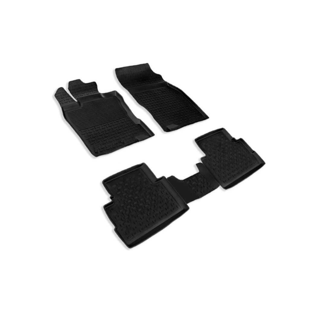 Covoare / Covorase auto cauciuc tip stil tavita Nissan Qashqai 2 II Facelift fabricatie 2016-prezent