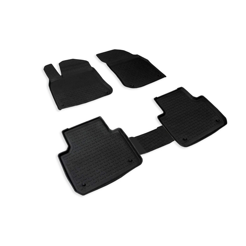 Covoare / Covorase auto cauciuc tip stil tavita Vw Volkswagen Touareg 3 fabricatie 2018-prezent