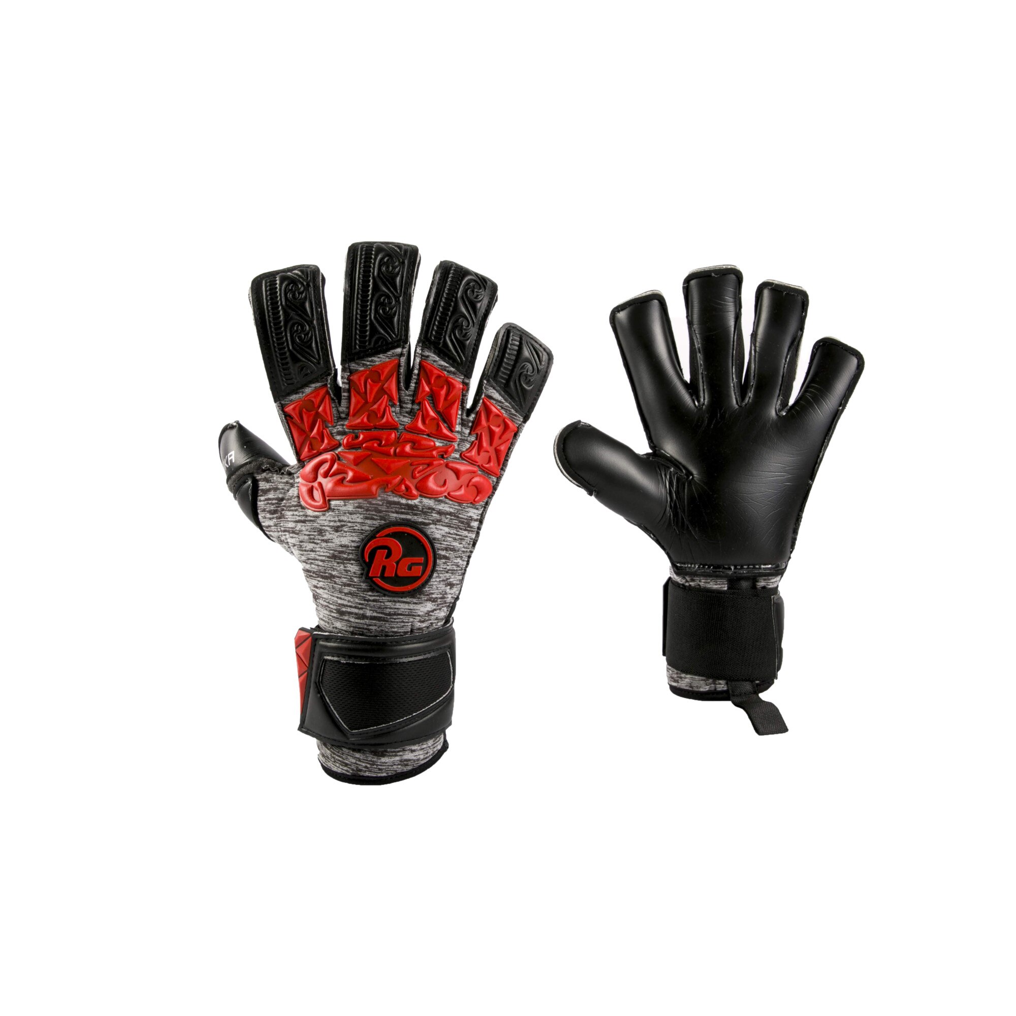 Manusi de portar RG Haka 2019, Rosu/Negru, 11