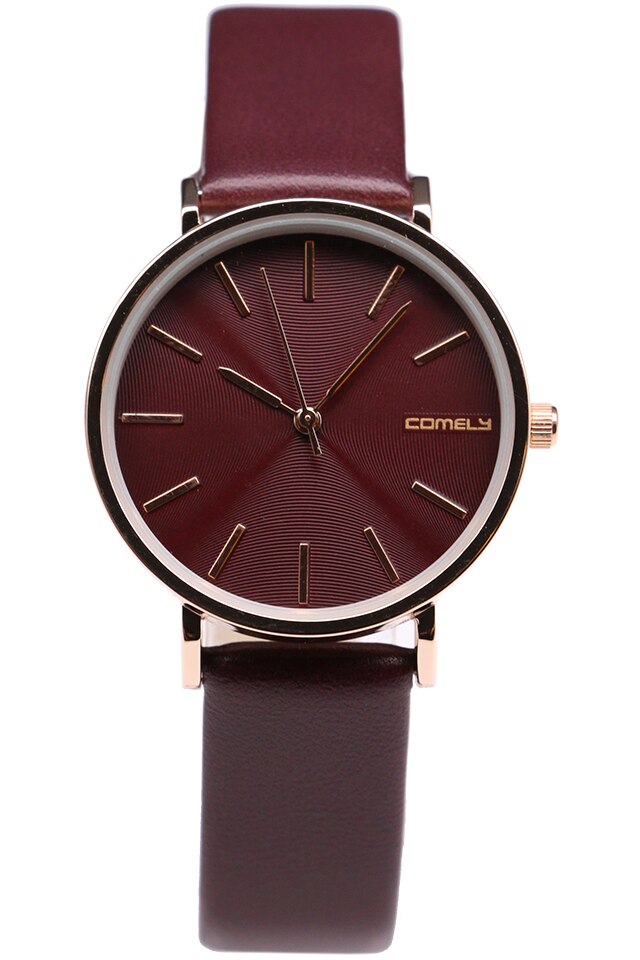 Ceas pentru dama, mecanism Quartz, piele eco, C434