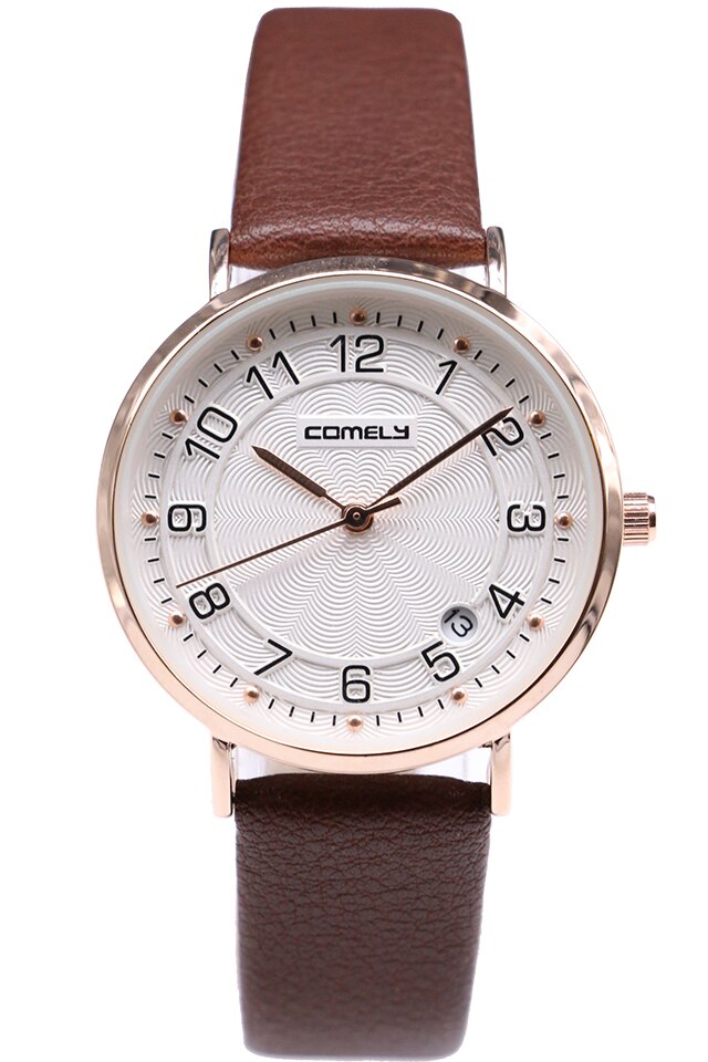 Ceas pentru dama, mecanism Quartz, piele eco, C437