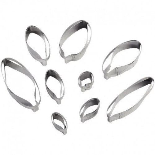 Set decupator pentru Gum Paste, 4 bucati, Wilton, Frunze