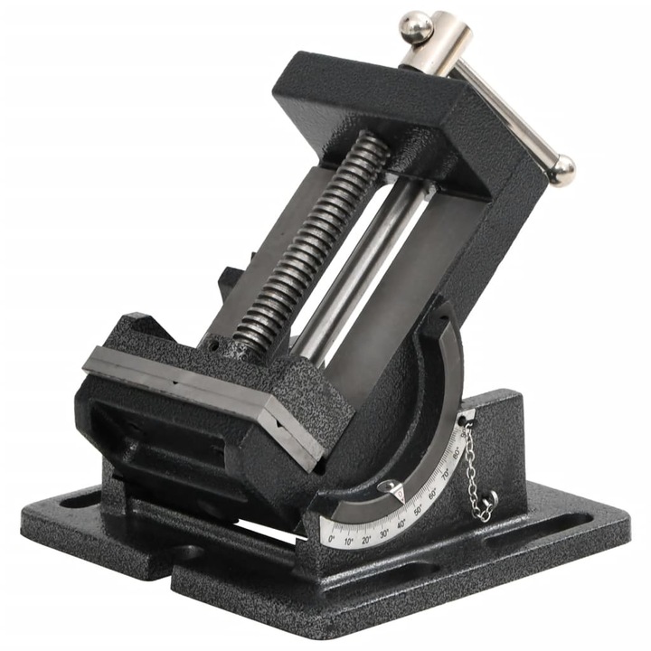 vidaXL Manuálisan működtetett dönthető satu 110 mm