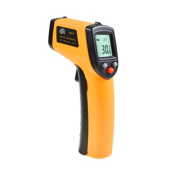 Termometru digital cu infrarosu pentru suprafete si obiecte Benetech, -50°C la 400°C, GM320 Termometru digital cu infrarosu pentru suprafete si obiecte Benetech, -50°C la 400°C, GM320