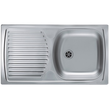 Chiuveta inox Alveus Basic 170 satin, cuva dreapta, 780*435 mm, sifon Chiuveta inox Alveus Basic 170 satin, cuva dreapta, 780*435 mm, sifon
