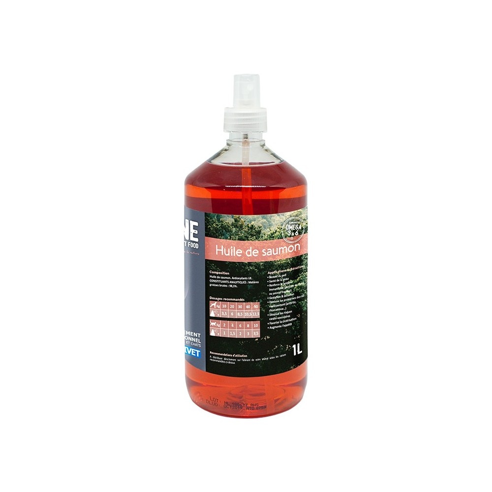 Масло от сьомга Nutrivet - 1000 мл. - eMAG.bg