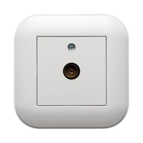 Priza TV Capat Ovivo Loft Alb