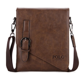 Geanta Barbati Vicuna Polo Black Udal, Piele, Maro Geanta Barbati Vicuna Polo Black Udal, Piele, Maro