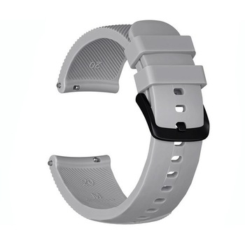 Curea ceas Smartwatch Samsung Gear S2, iUni 20 mm Silicon Grey Curea ceas Smartwatch Samsung Gear S2, iUni 20 mm Silicon Grey