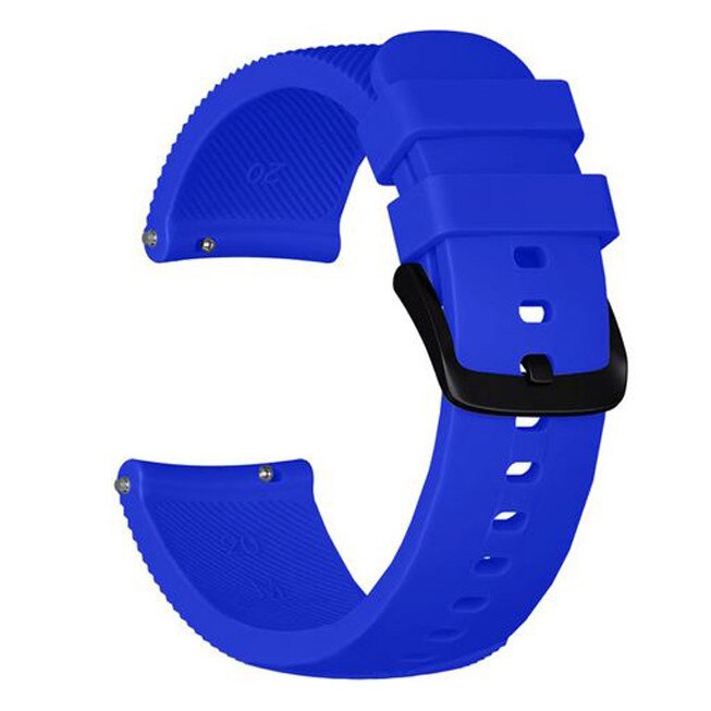 Curea ceas Smartwatch Samsung Gear S2, iUni 20 mm Silicon Blue