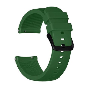 Curea ceas Smartwatch Samsung Gear S2, iUni 20 mm Silicon Green Curea ceas Smartwatch Samsung Gear S2, iUni 20 mm Silicon Green
