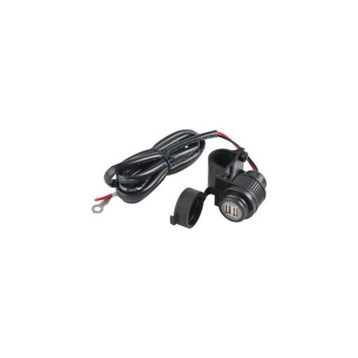 Midland 12-24V dupla USB aljzat