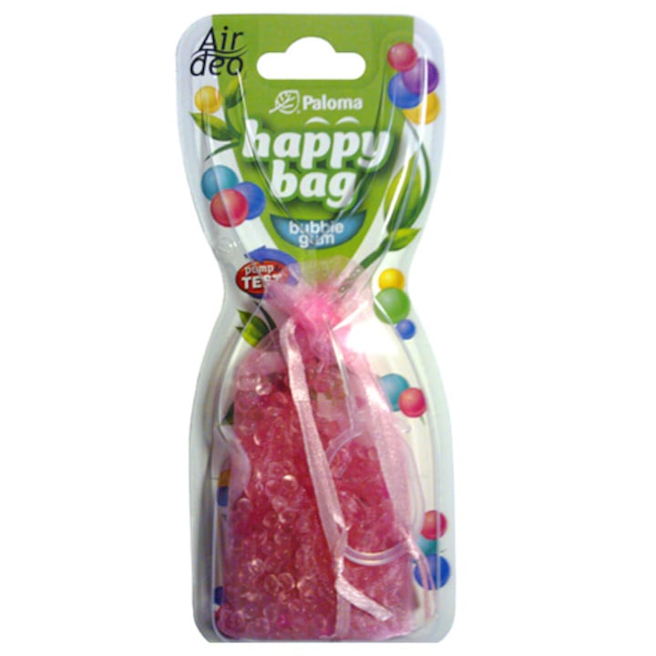 Paloma autóillatosító Happy Bag Bubble Gum 15g