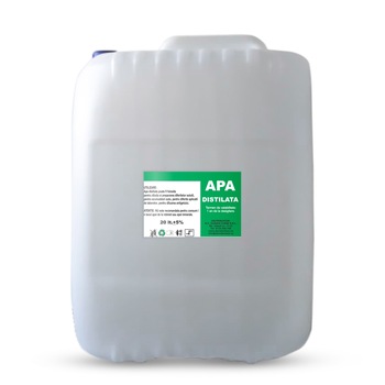 Apa distilata puritate 99.98% bidon 20l Apa distilata puritate 99.98% bidon 20l