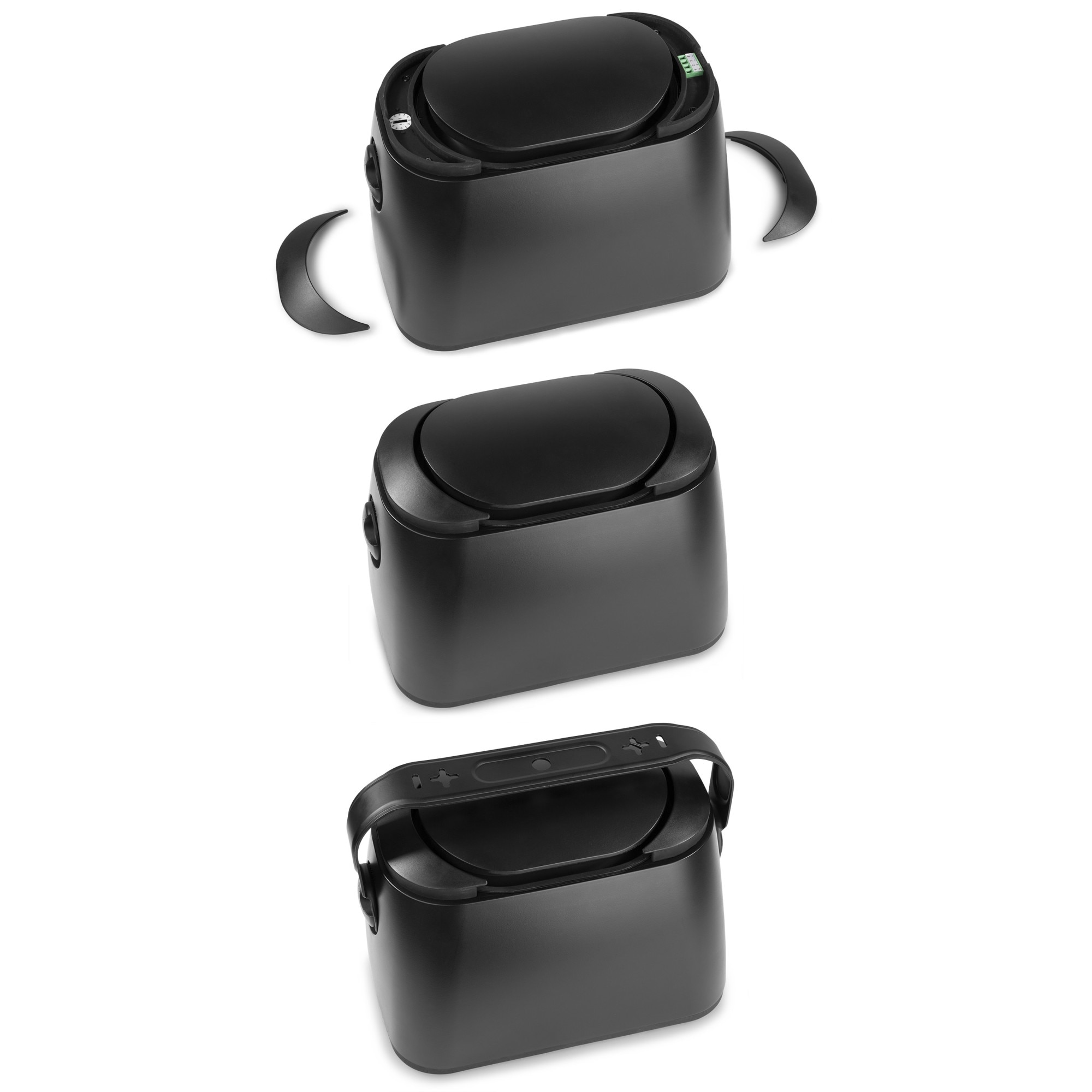 Set de boxe interior/exterior negre, 100V, 40W RMS, Power Dynamics BD65TB