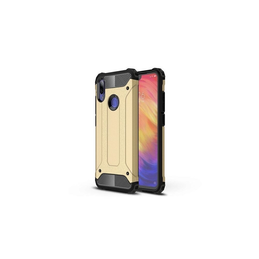 Husa Antisoc Forcell Armour pentru Xiaomi Redmi 7, Auriu