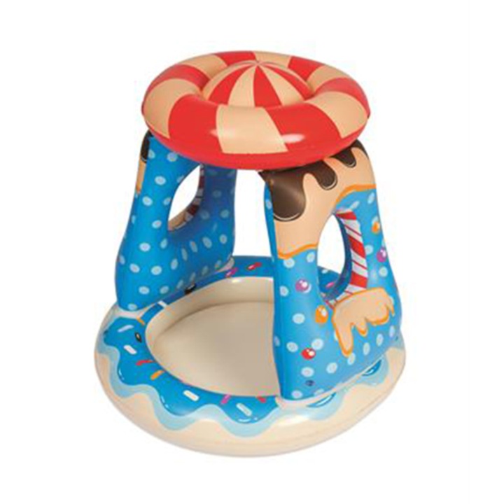 Надуваем басейн Bestway, Candyville Playtime Pool, 91 x 91 x 89 см