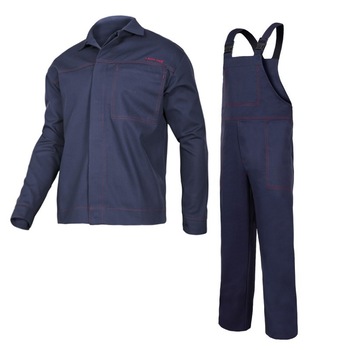 Costum sudura antistatic, 99% bumbac ignifug, 1% fir antistatic, 4 buzunare, marime L/C Costum sudura antistatic, 99% bumbac ignifug, 1% fir antistatic, 4 buzunare, marime L/C