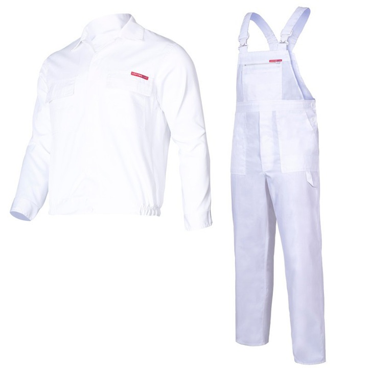 Costum Lucru Subtire / Alb - 3xl/h-194