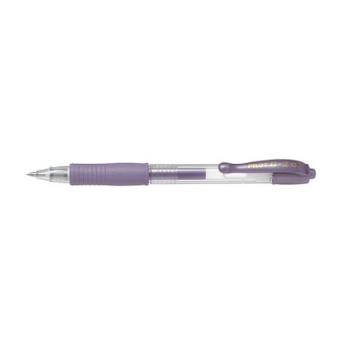Roller cu gel Pilot Metalic, 0.7 mm, Violet