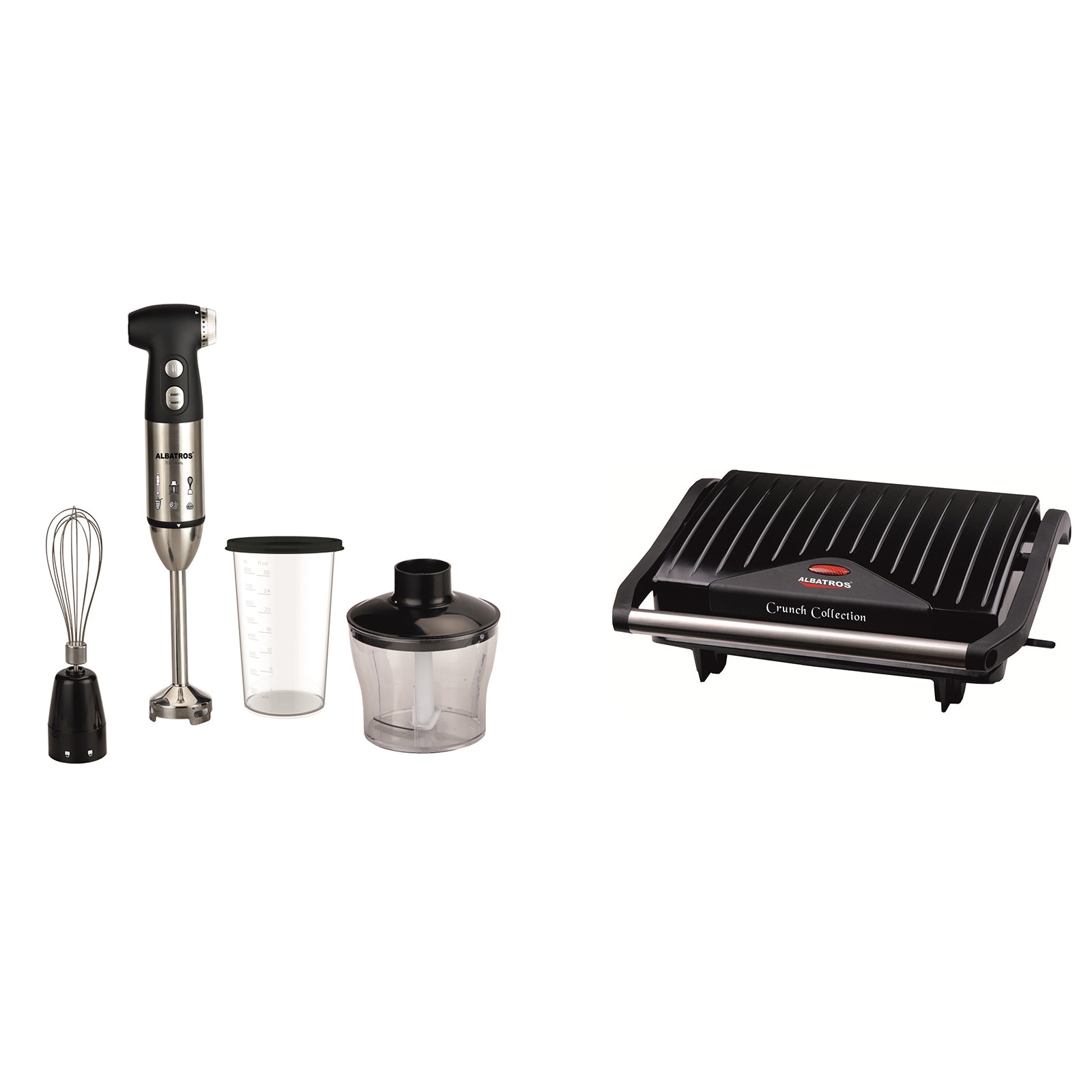 Pachet Albatros Multiblender Albatros MB701B si Grill Toaster Albatros GT-750