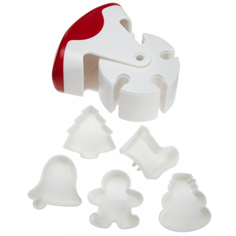 Set decupator rotativ pentru prajituri, Wilton, 5 bucati