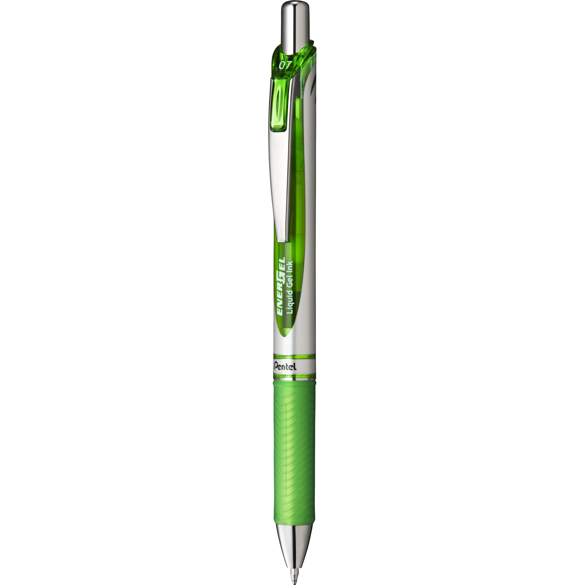 Roller cu gel Pentel EnerGel 0.7mm, Verde deschis