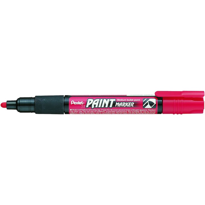 Marker cu vopsea PaintMarker 4 mm, Rosu