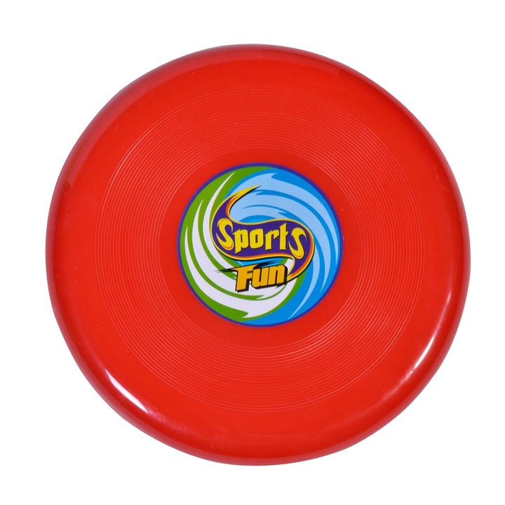 Piros műanyag frizbi Ø25cm