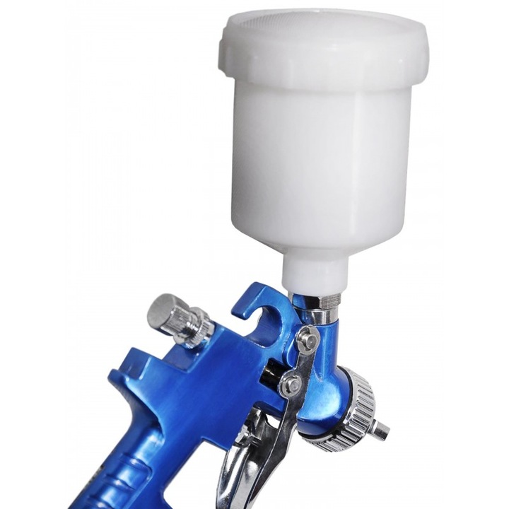 KraftDele KD10211 pneumatikus szórópisztoly, 0,8 mm-es fúvóka, 150 ml