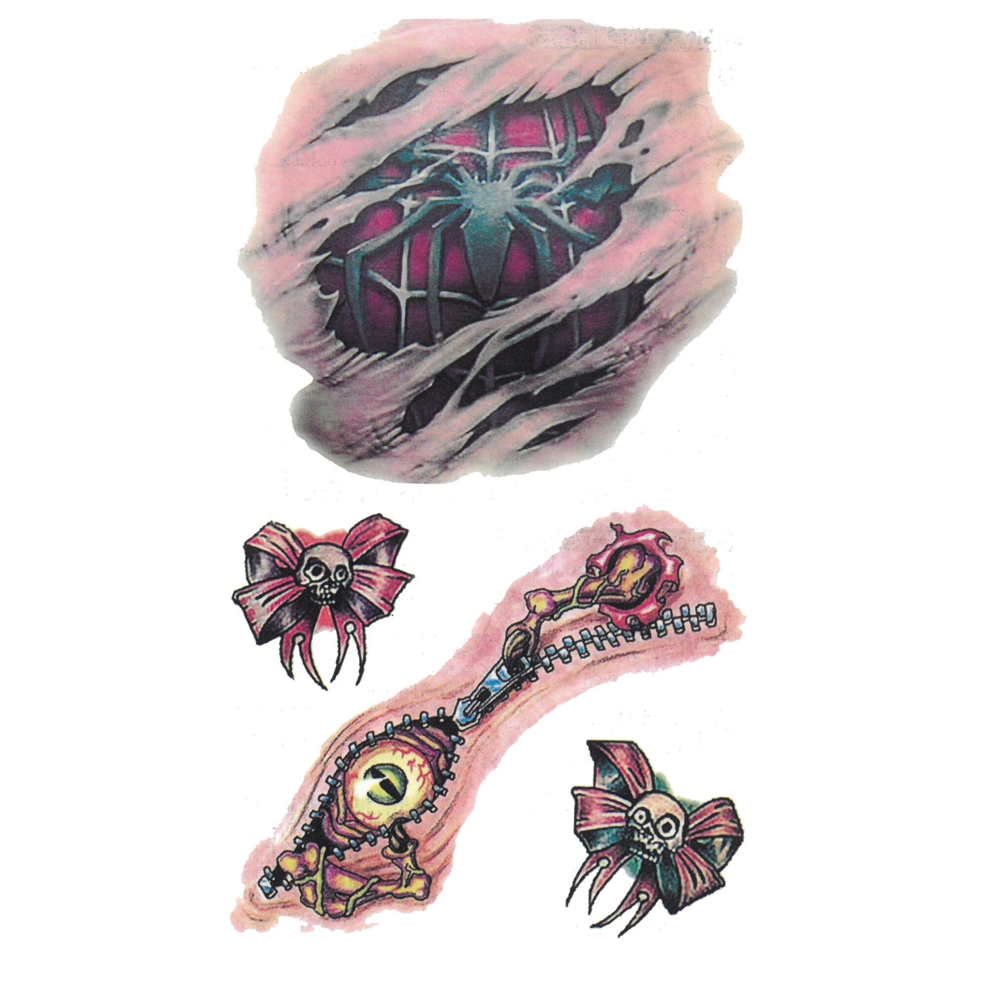 Tatuaj temporar wound 17x10cm