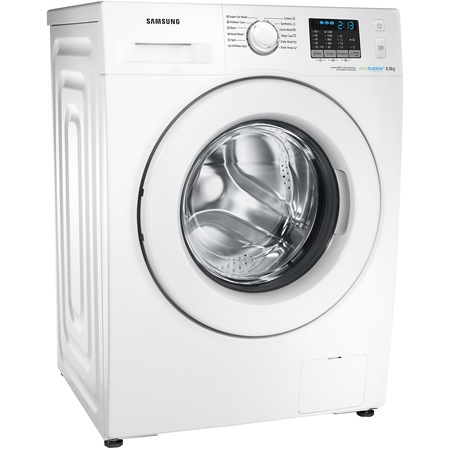 Masina de spalat rufe Samsung WF8EF5E0W4W/LE, Eco Bubble, 1400 RPM, 8 kg, Clasa A+++, 60 cm, Alb