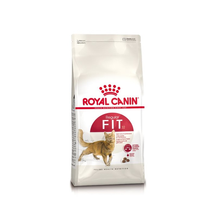 Суха храна за котки над 1 година за телесна кондиция Royal Canin Fit, 400 гр
