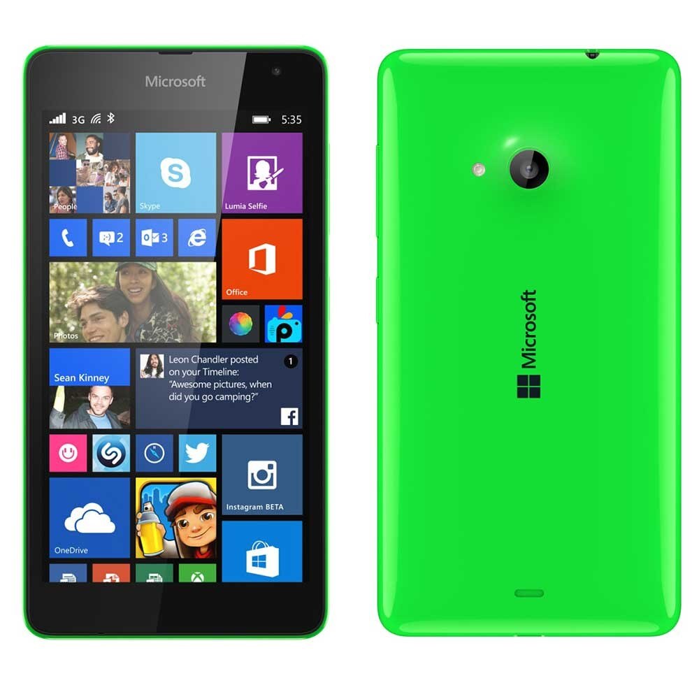 Мобилен телефон Microsoft Lumia 535, 8 GB, Зелен - eMAG.bg