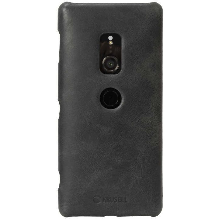 Krusell Sunne védőtok, Sony Xperia XZ2 Compact készülékhez, vintage fekete